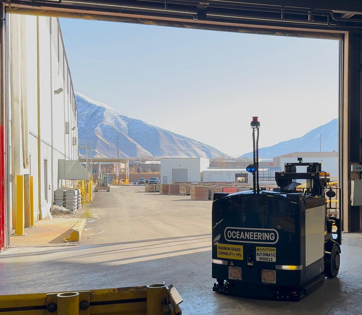Oceaneering MaxMover robot